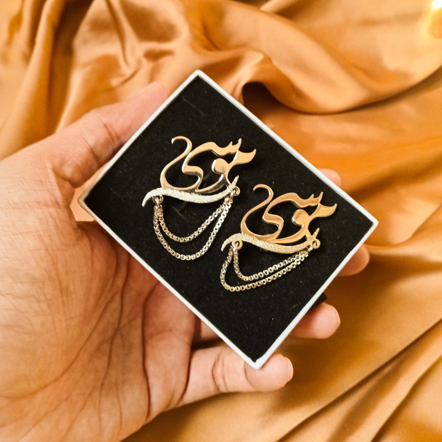 Customize Name Cufflinks Pair