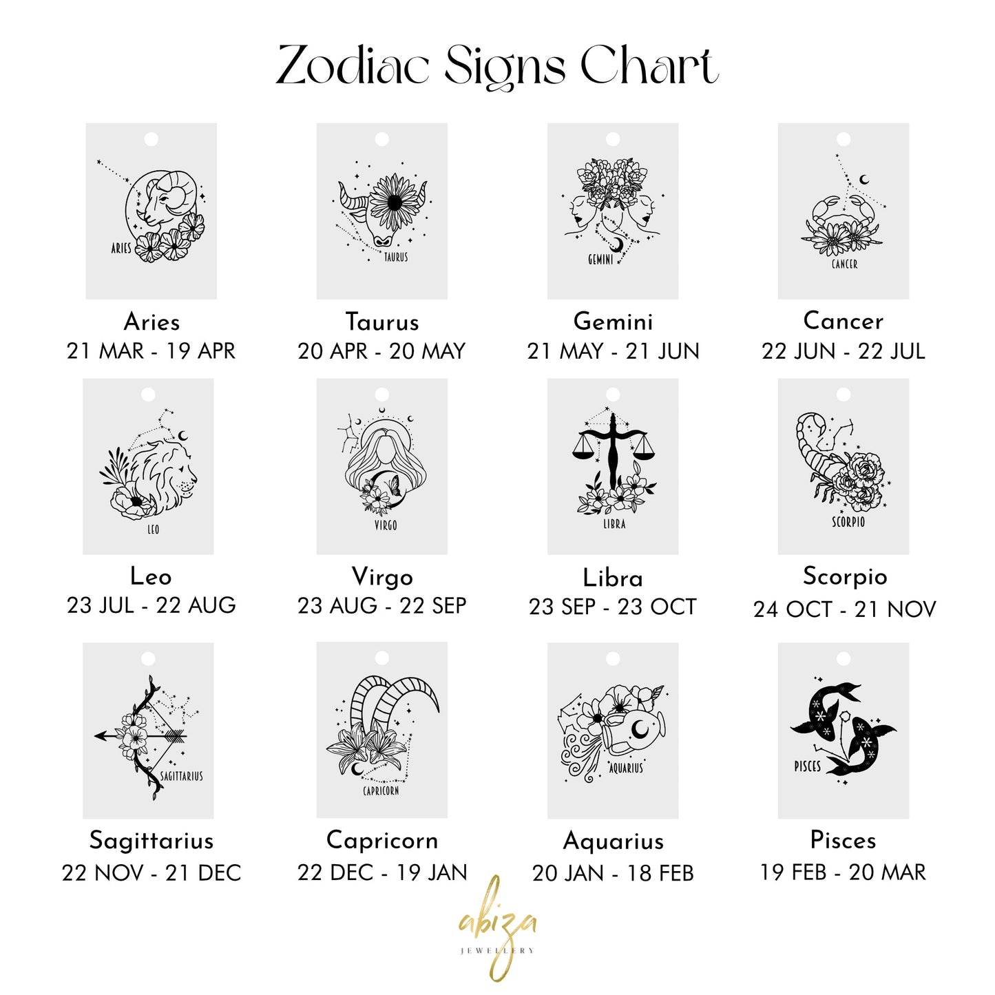 Zodiac Necklace