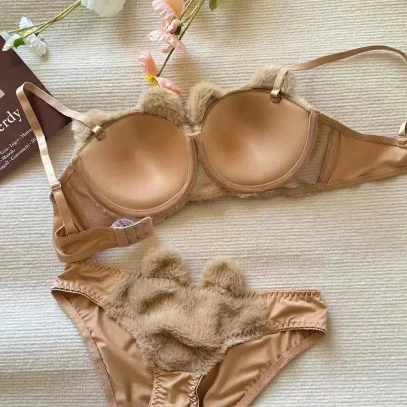 Premium Quality Cartoon Bra Set!